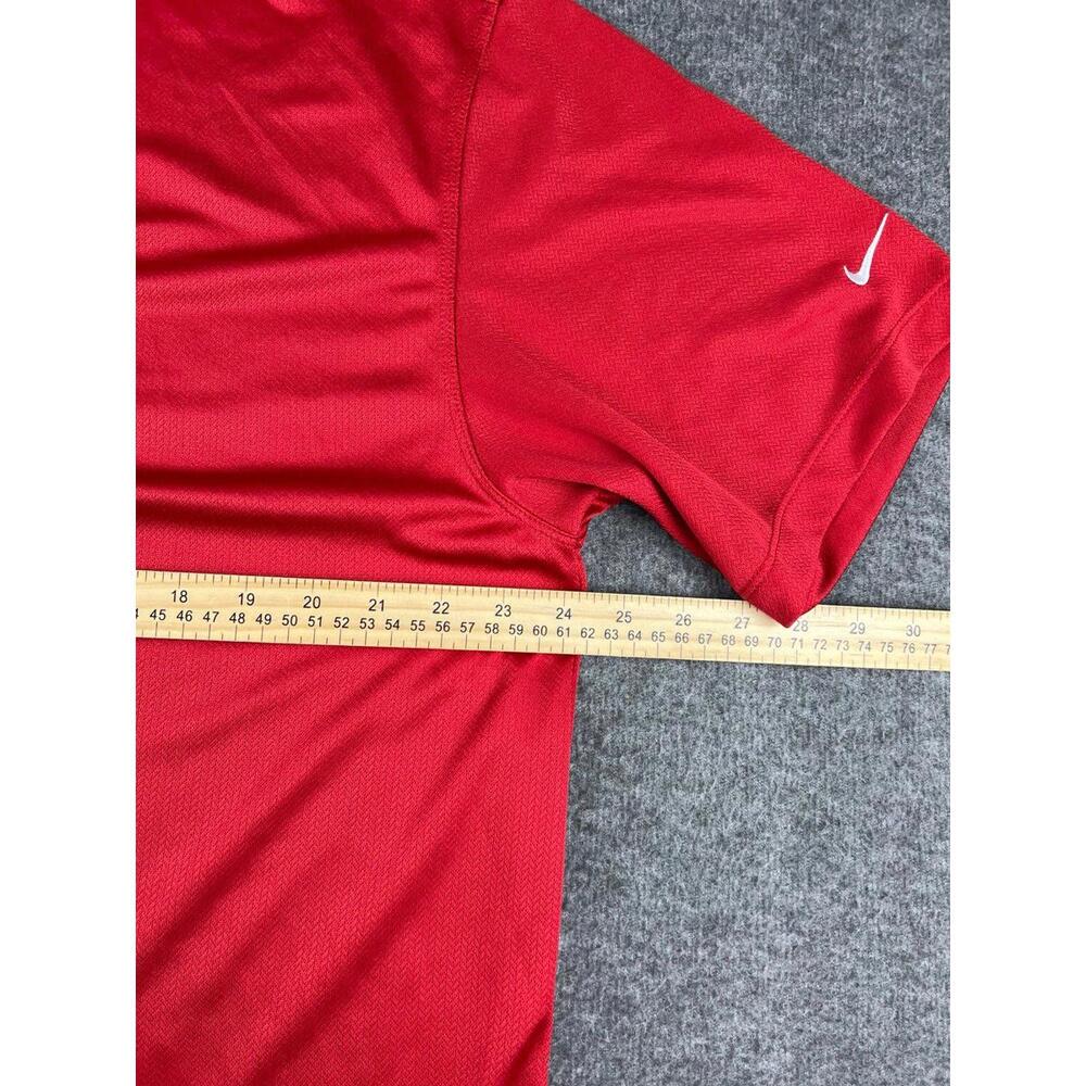 Nike Golf Men's Red Dri-FIT Polo Shirt Size XL - Picture 4 of 5